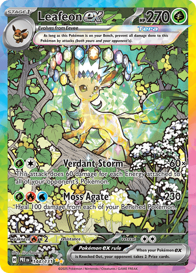 Leafeon ex, Prismatic Evolutions 144