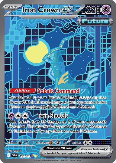 Iron Crown ex, Prismatic Evolutions 158