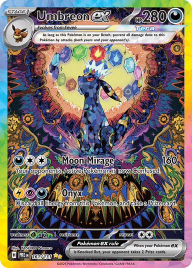 Umbreon ex, Prismatic Evolutions 161