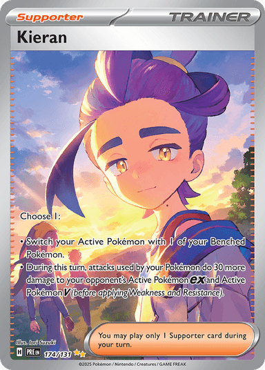 Kieran, Prismatic Evolutions 174