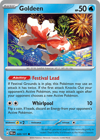 Goldeen, Prismatic Evolutions 20