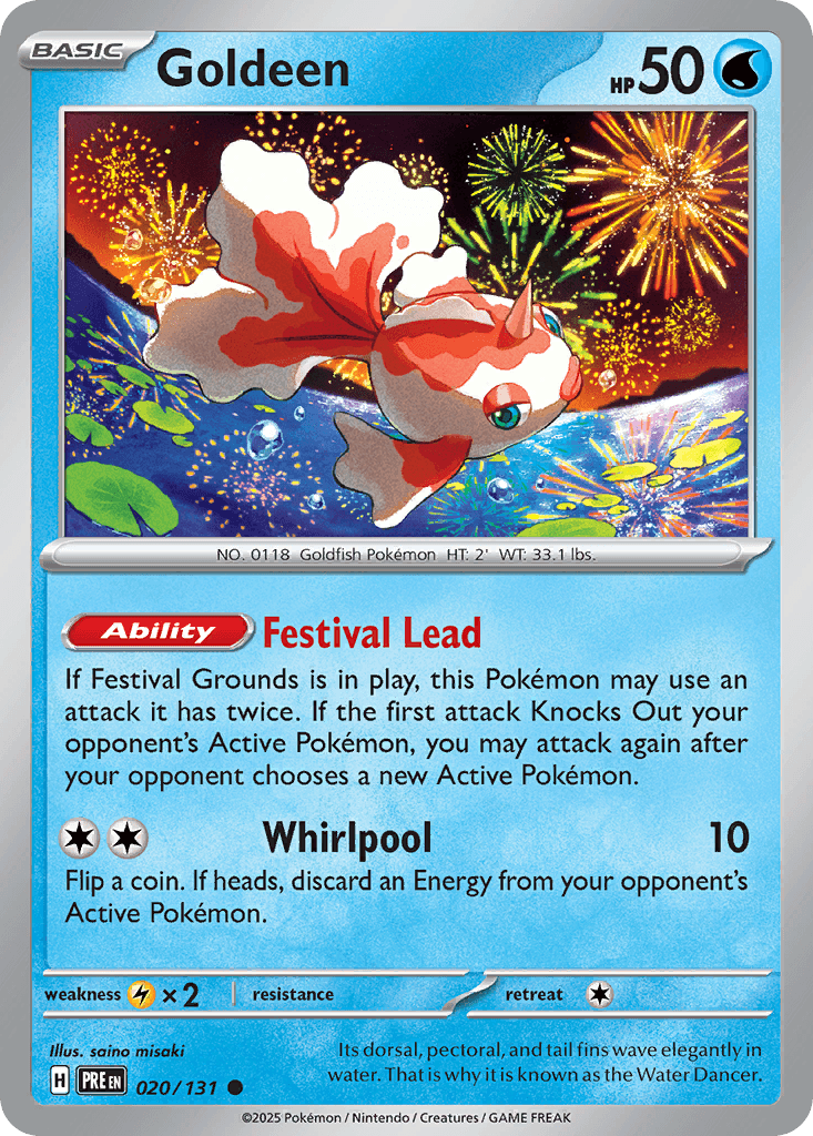 Goldeen, Prismatic Evolutions 20