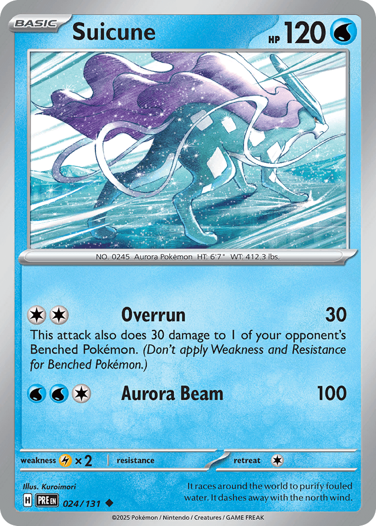 Suicune, Prismatic Evolutions 24