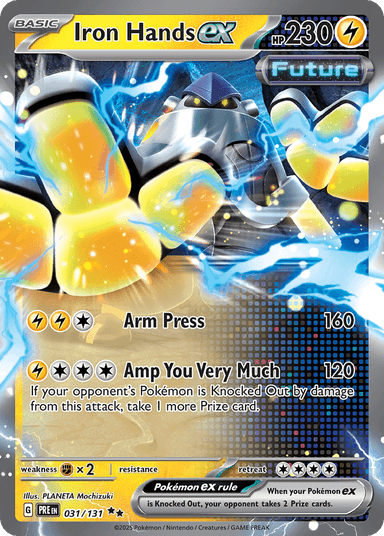 Iron Hands ex, Prismatic Evolutions 31