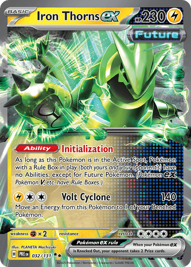 Iron Thorns ex, Prismatic Evolutions 32