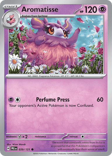 Aromatisse, Prismatic Evolutions 39