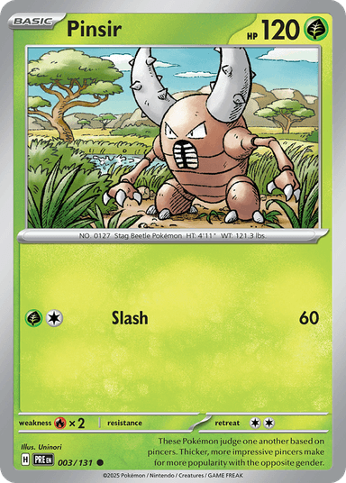 Pinsir, Prismatic Evolutions 3