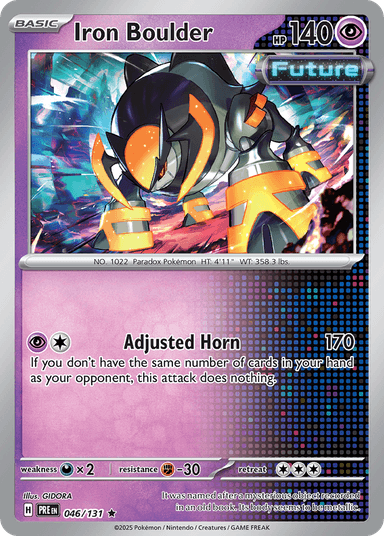 Iron Boulder, Prismatic Evolutions 46