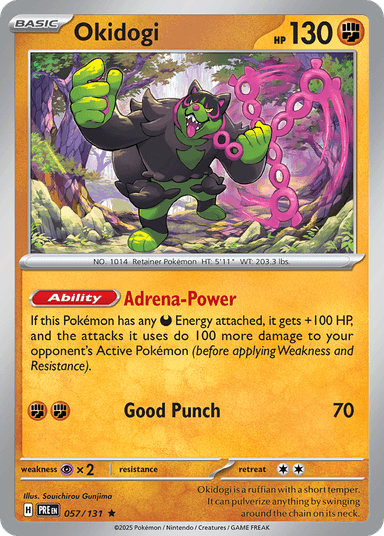 Okidogi, Prismatic Evolutions 57