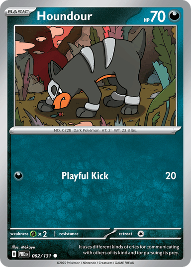Houndour, Prismatic Evolutions 62