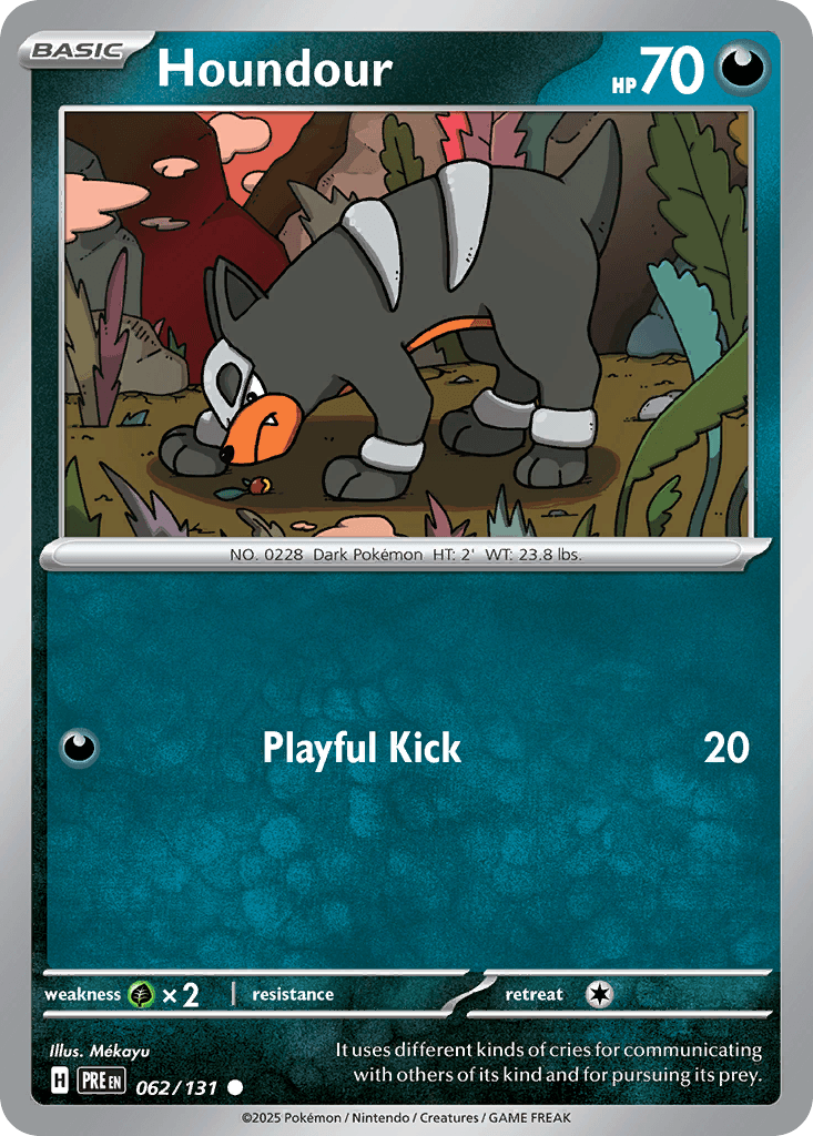 Houndour, Prismatic Evolutions 62