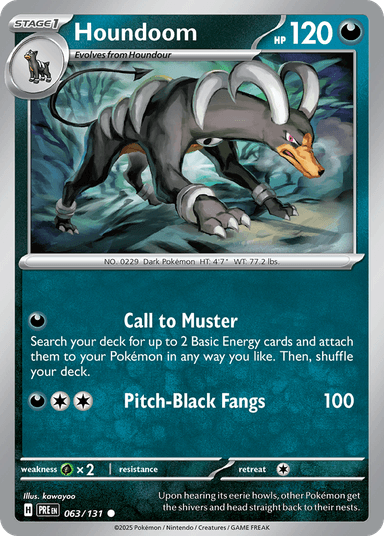 Houndoom, Prismatic Evolutions 63