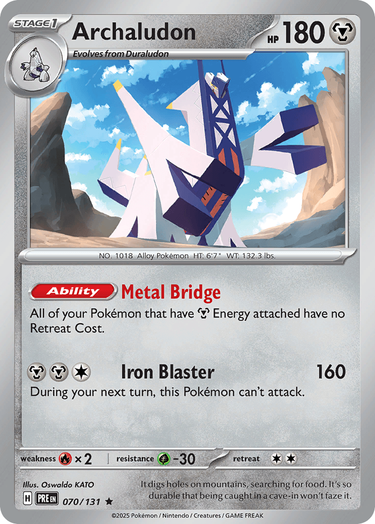 Archaludon, Prismatic Evolutions 70