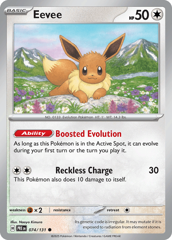 Eevee, Prismatic Evolutions 74