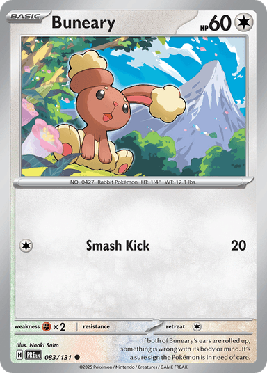 Buneary, Prismatic Evolutions 83