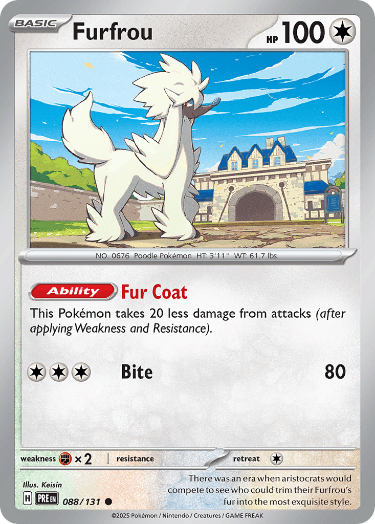 Furfrou, Prismatic Evolutions 88
