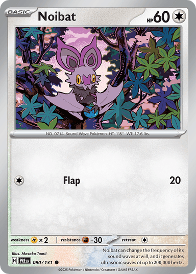 Noibat, Prismatic Evolutions 90