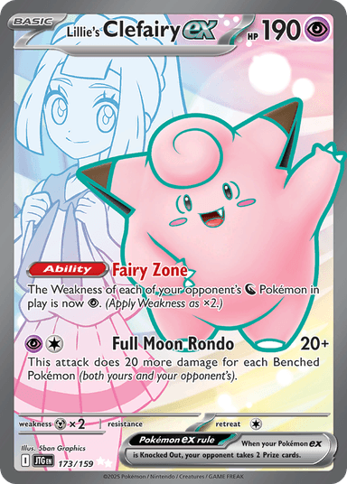 Lillie's Clefairy ex, Journey Together 173