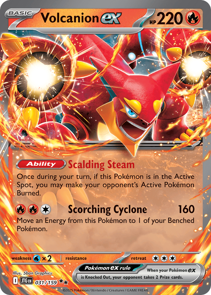 Volcanion ex, Journey Together 31
