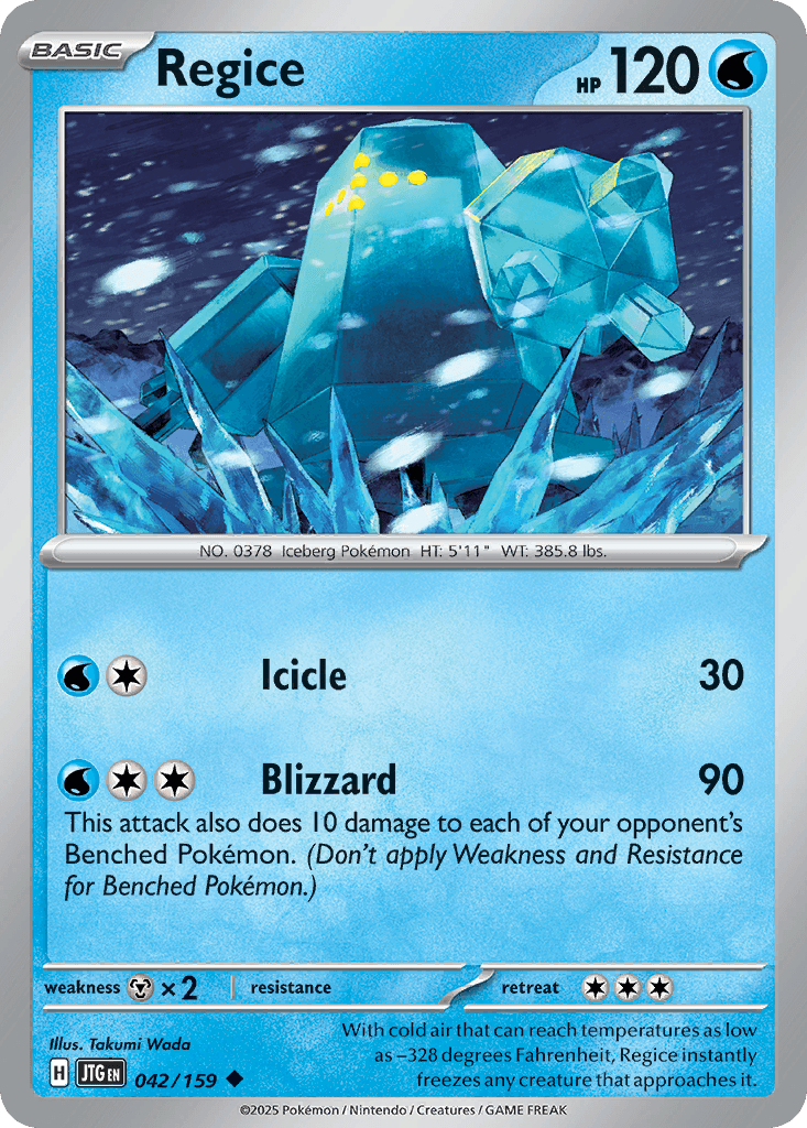 Regice, Journey Together 42