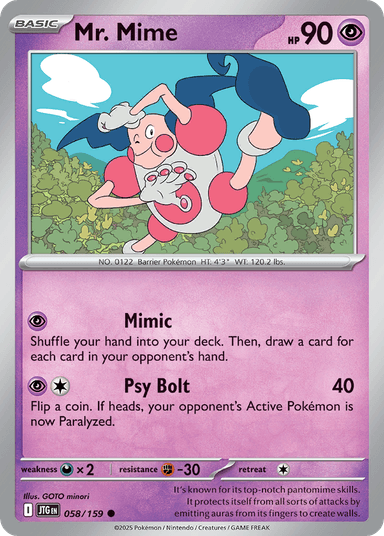 Mr. Mime, Journey Together 58