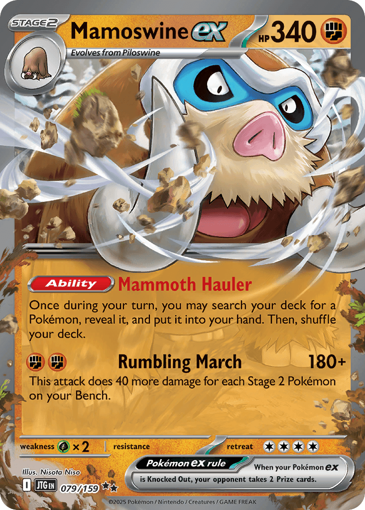 Mamoswine ex, Journey Together 79