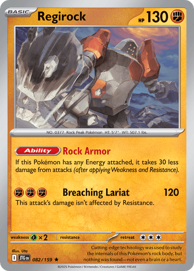 Regirock, Journey Together 82