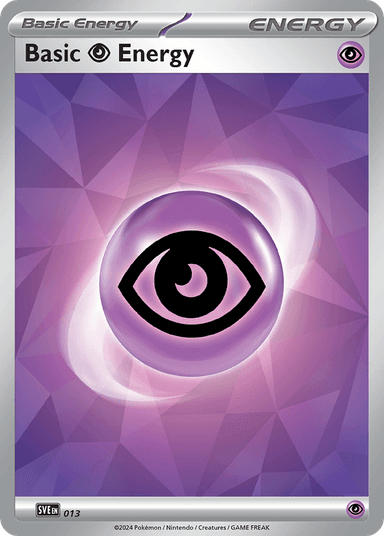 Basic Psychic Energy, Scarlet & Violet Energies 13