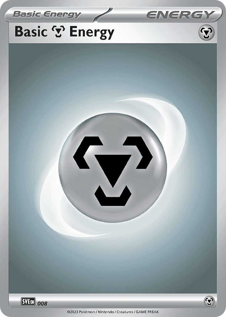 Basic Metal Energy, Scarlet & Violet Energies 8