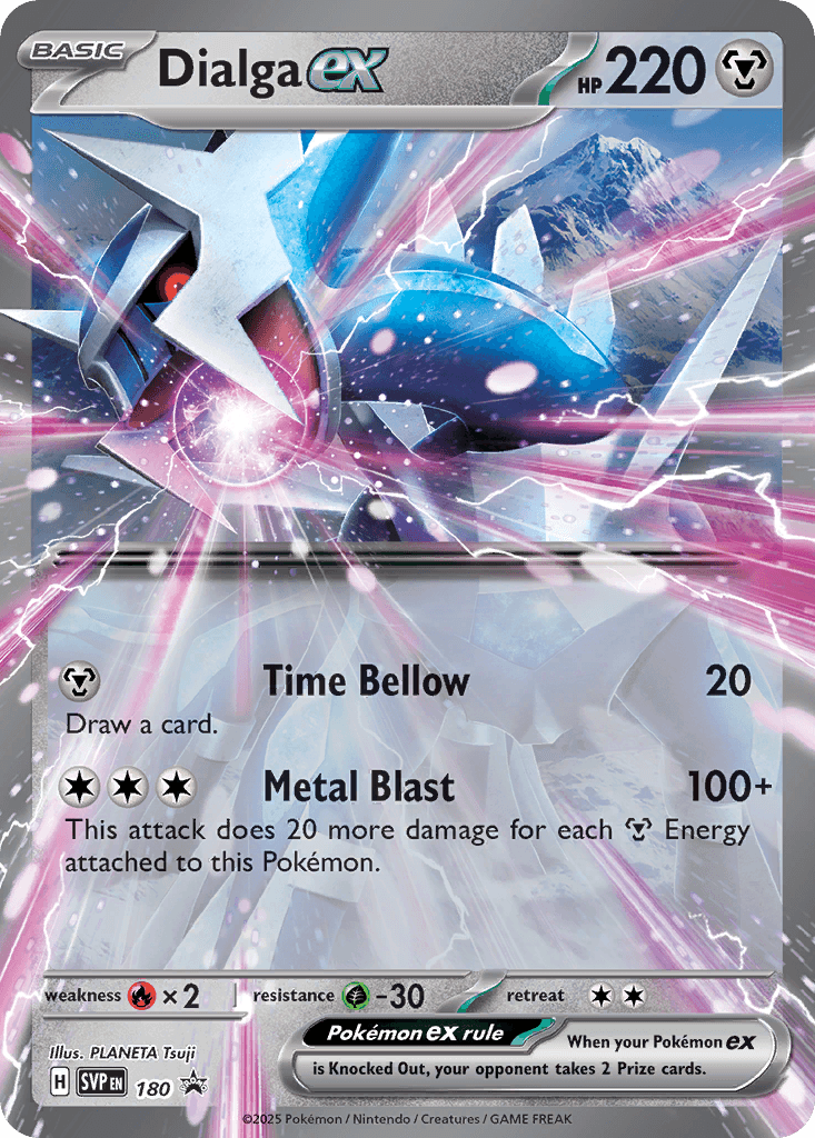 Dialga ex, Scarlet & Violet Black Star Promos 180