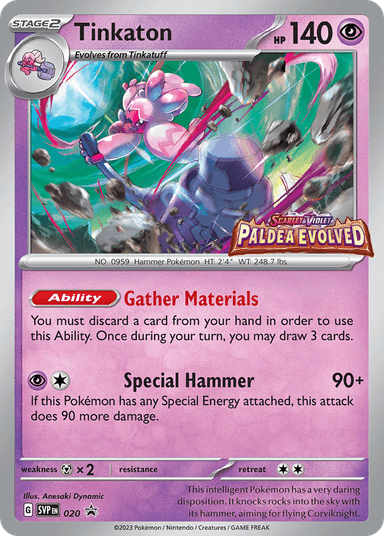 Tinkaton, Scarlet & Violet Black Star Promos 20