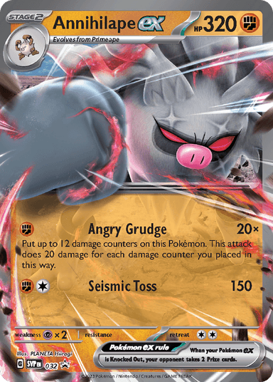 Annihilape ex, Scarlet & Violet Black Star Promos 32