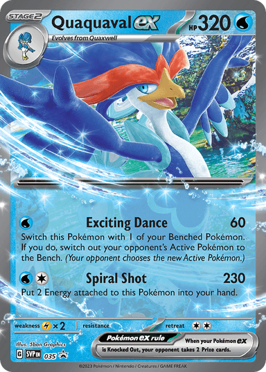 Quaquaval ex, Scarlet & Violet Black Star Promos 35