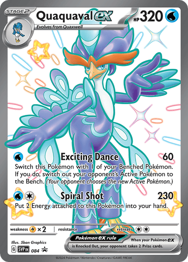Quaquaval ex, Scarlet & Violet Black Star Promos 84
