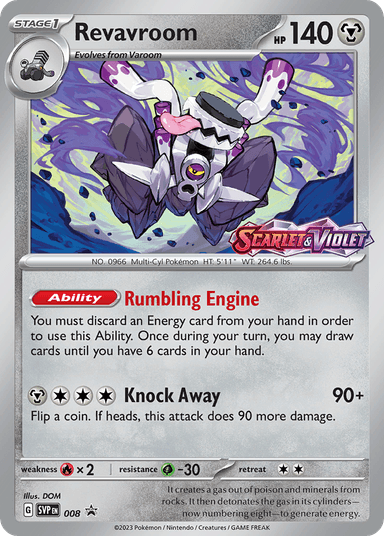 Revavroom, Scarlet & Violet Black Star Promos 8