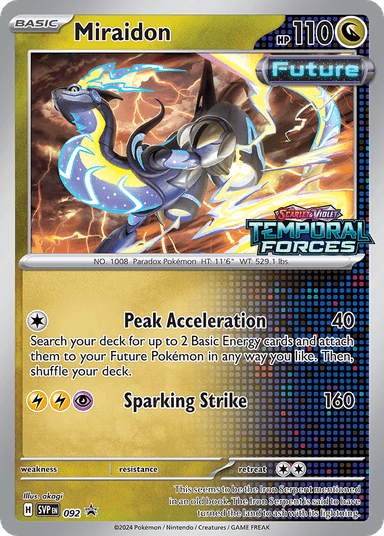 Miraidon, Scarlet & Violet Black Star Promos 92
