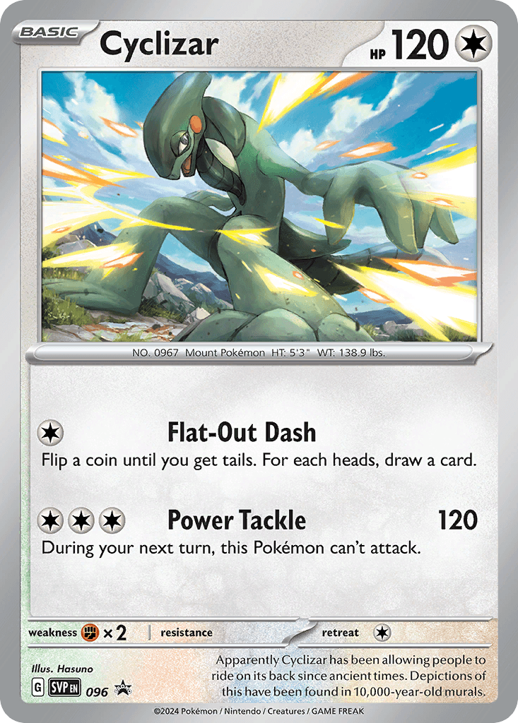 Cyclizar, Scarlet & Violet Black Star Promos 96