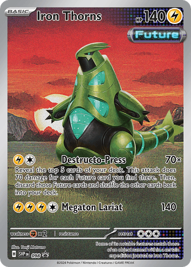 Iron Thorns, Scarlet & Violet Black Star Promos 98