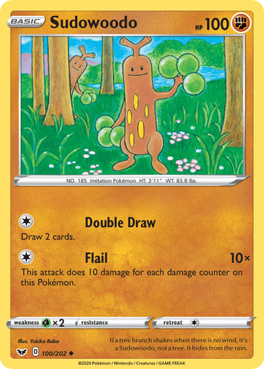 Sudowoodo, Sword & Shield 100
