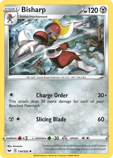 Bisharp, Sword & Shield 134