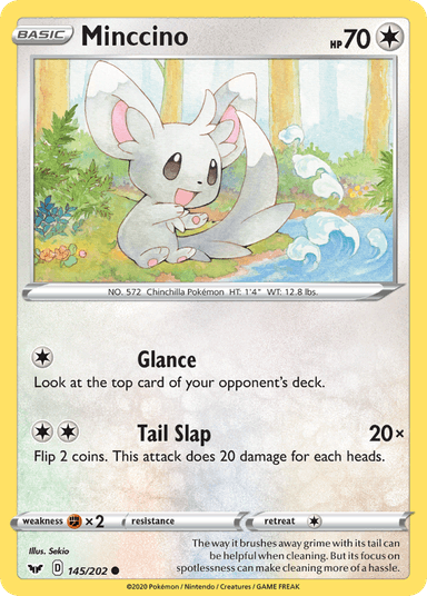 Minccino, Sword & Shield 145