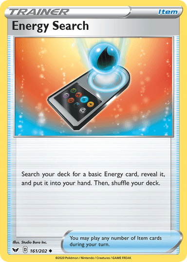 Energy Search, Sword & Shield 161
