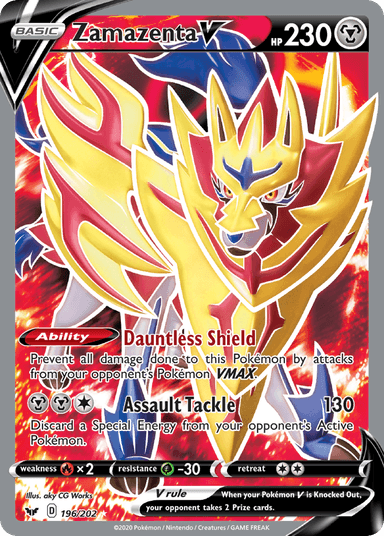 Zamazenta V, Sword & Shield 196