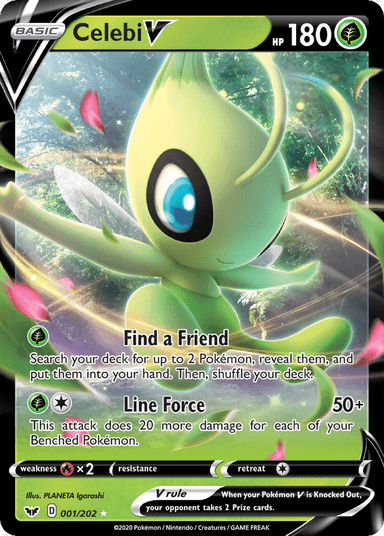 Celebi V, Sword & Shield 1