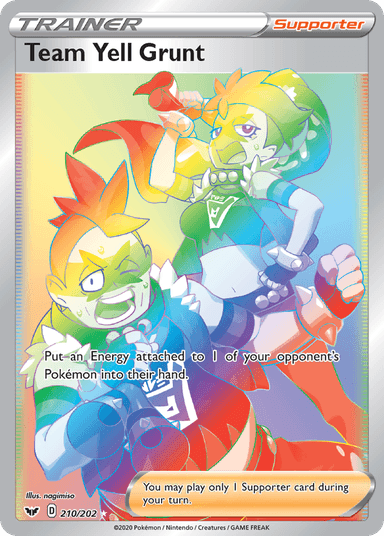 Team Yell Grunt, Sword & Shield 210
