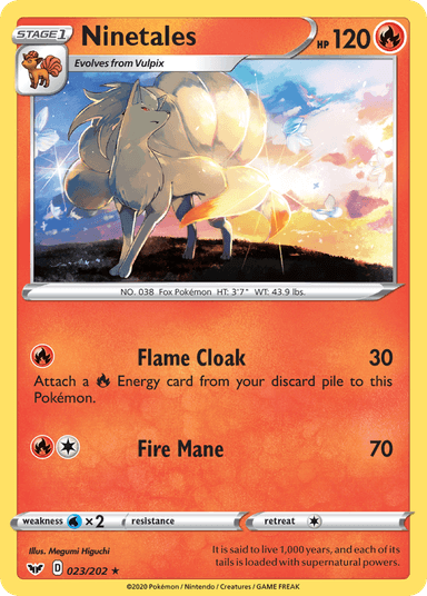 Ninetales, Sword & Shield 23