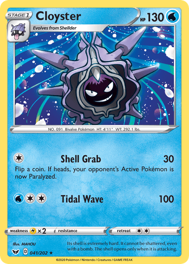 Cloyster, Sword & Shield 41