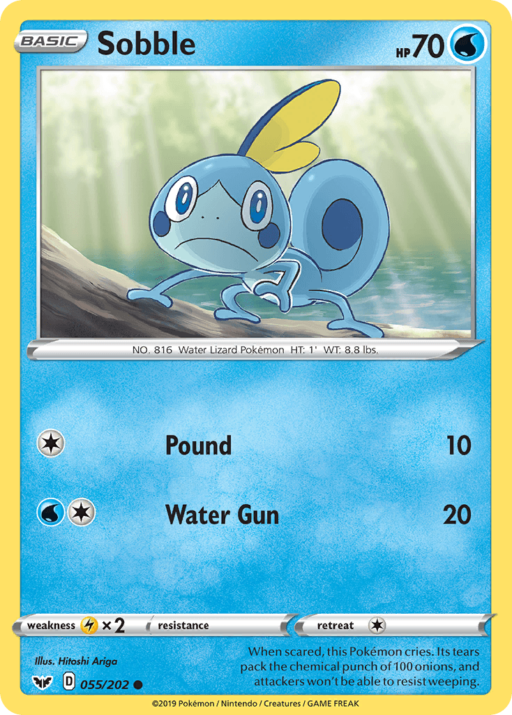 Sobble, Sword & Shield 55