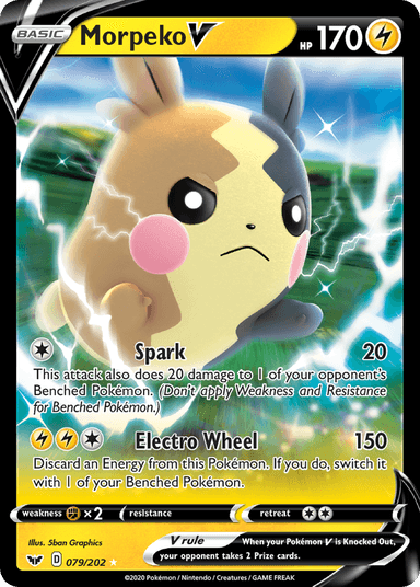 Morpeko V, Sword & Shield 79