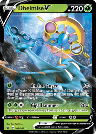 Dhelmise V, Sword & Shield 9